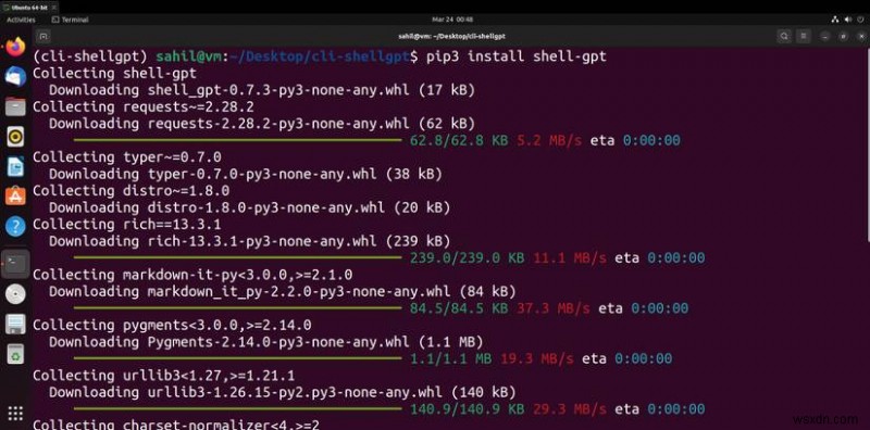 Chạy ChatGPT trong Ubuntu Terminal với ShellGPT:Hướng dẫn thiết lập nhanh 