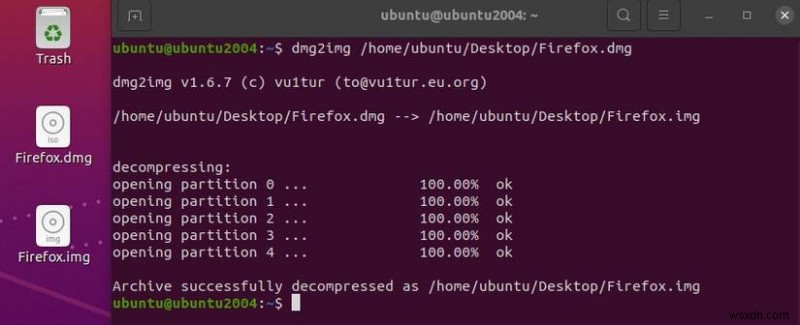 Mở tệp DMG trên Ubuntu và chuyển đổi chúng sang ISO—Hướng dẫn từng bước 