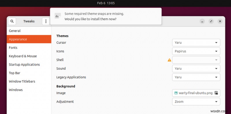 Hướng dẫn từng bước để thay đổi chủ đề Gnome trên Ubuntu 