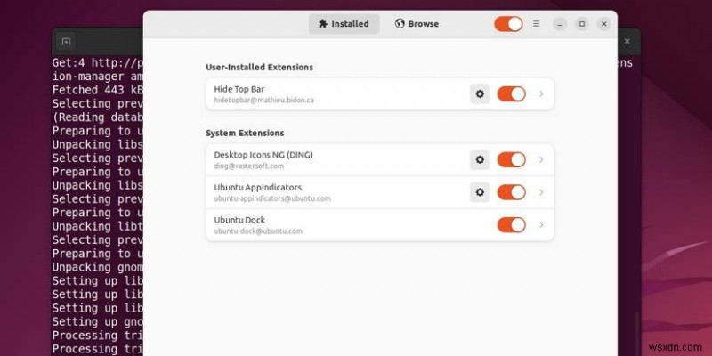 Dễ dàng tự động ẩn thanh trên cùng của Ubuntu để giải phóng không gian màn hình 