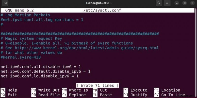 Tắt IPv6 trên Ubuntu:Hướng dẫn từng bước 