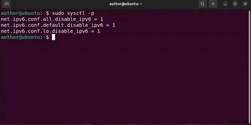 Tắt IPv6 trên Ubuntu:Hướng dẫn từng bước 