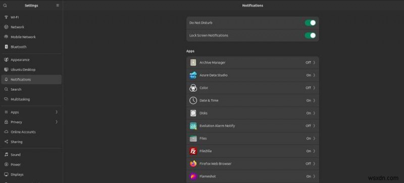 Kích hoạt Chế độ Không làm phiền của Ubuntu để tăng cường tập trung 