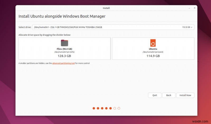Khởi động kép Ubuntu với Windows:Hướng dẫn cài đặt từng bước 