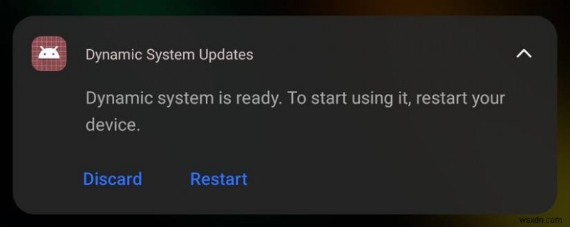 Giải thích về cập nhật hệ thống động:Cài đặt phiên bản Android mới nhất làm hệ điều hành khách 