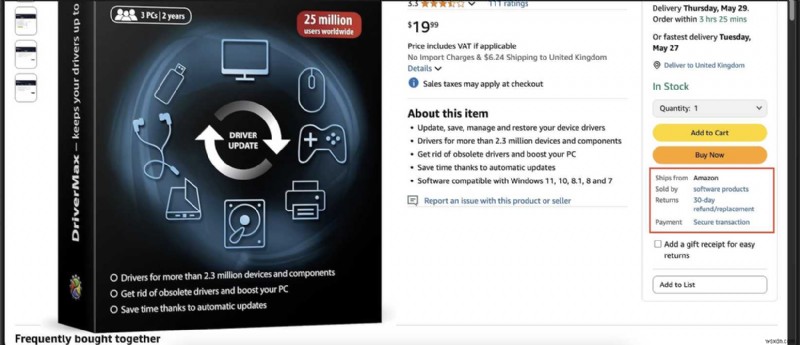 Mua phần mềm trên Amazon:Những điều bạn cần biết về rủi ro tiềm ẩn 