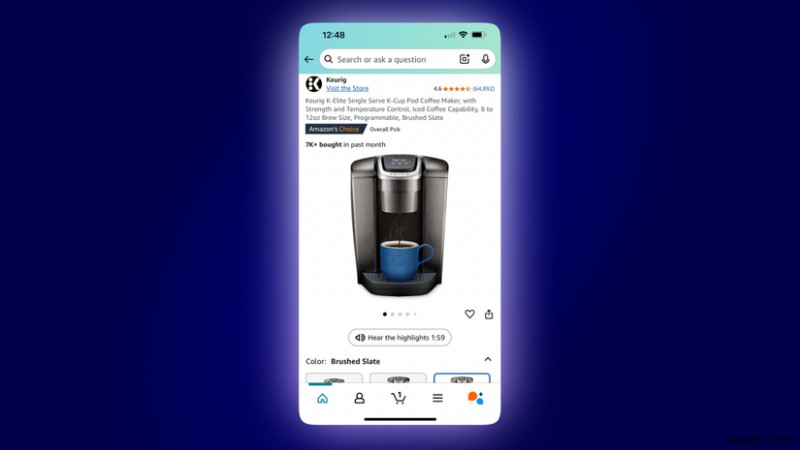 Nắm vững việc mua hàng trên Amazon với bản tóm tắt âm thanh mới:Nhận tất cả thông tin chi tiết trước khi bạn mua 