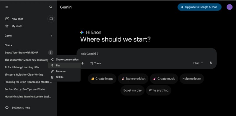 Hợp lý hóa Google Gemini với tiện ích mở rộng mạnh mẽ này của Chrome 