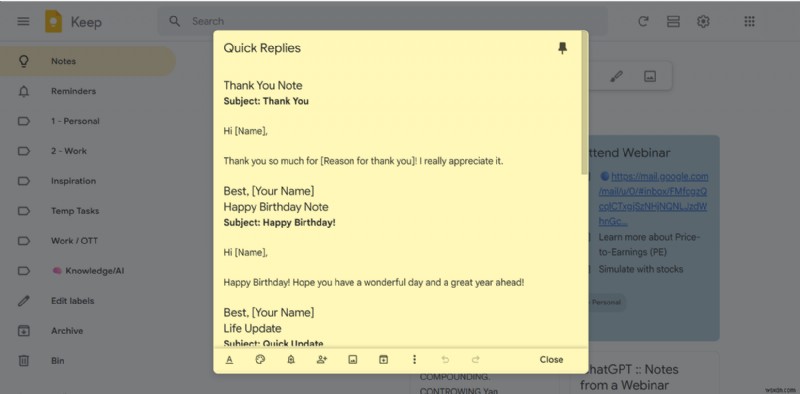 Mở khóa năng suất:7 tính năng bí mật của Google Keep giúp đơn giản hóa quy trình làm việc của bạn 