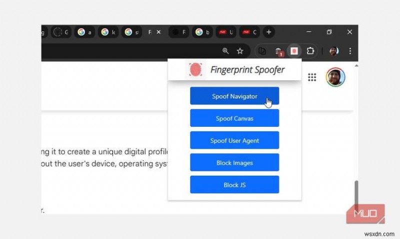 Duyệt web an toàn được thực hiện dễ dàng:Tiện ích mở rộng nhỏ của Chrome giúp dừng việc lấy dấu vân tay mà không làm gián đoạn trang web 
