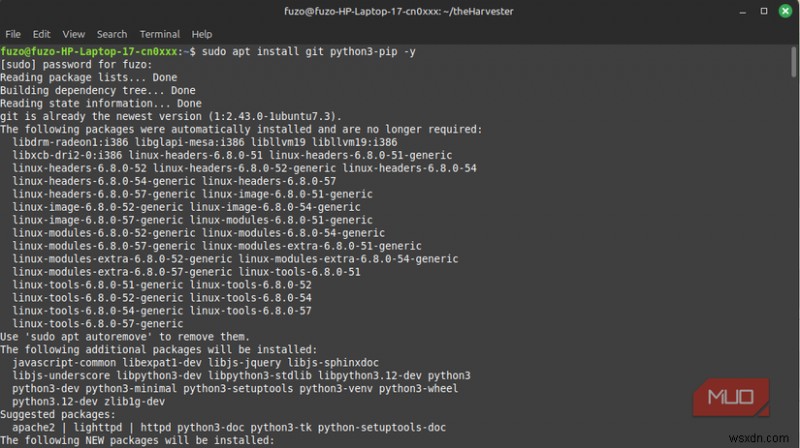 Lập bản đồ ngay lập tức dấu chân trực tuyến của bạn bằng công cụ Linux nâng cao này 