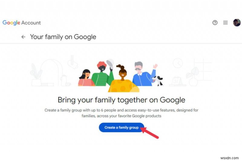 Dễ dàng chia sẻ bộ nhớ Google One của bạn với các thành viên gia đình 