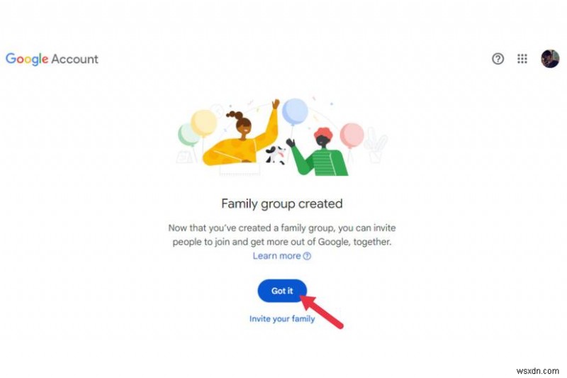 Dễ dàng chia sẻ bộ nhớ Google One của bạn với các thành viên gia đình 
