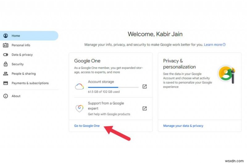 Dễ dàng chia sẻ bộ nhớ Google One của bạn với các thành viên gia đình 