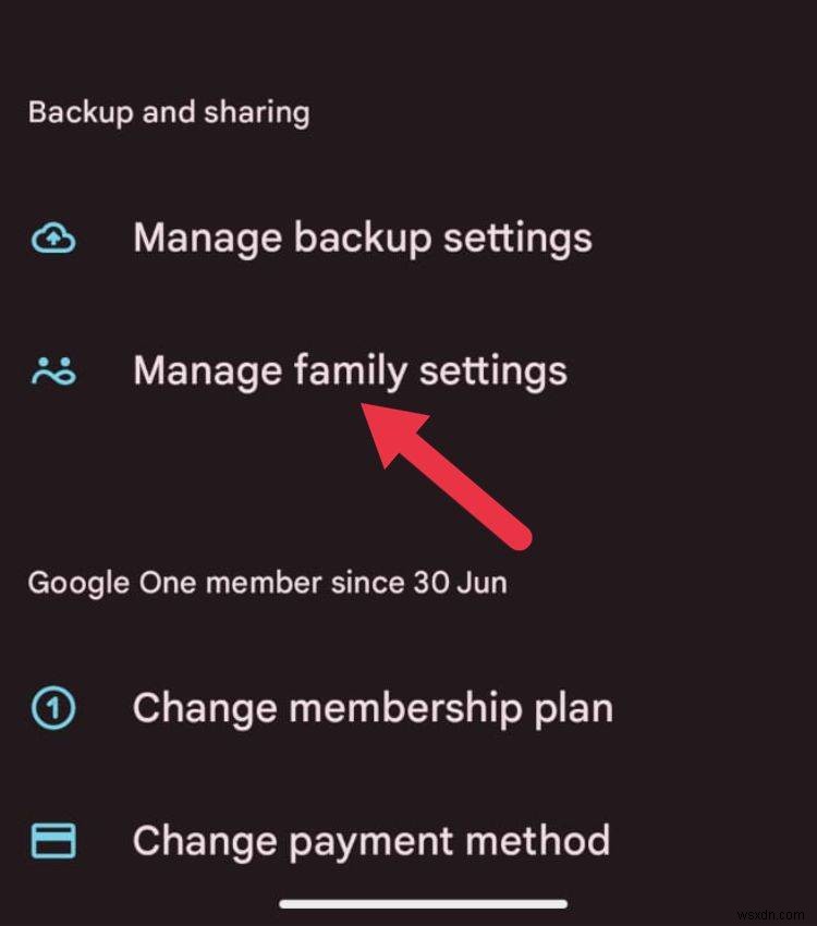 Dễ dàng chia sẻ bộ nhớ Google One của bạn với các thành viên gia đình 