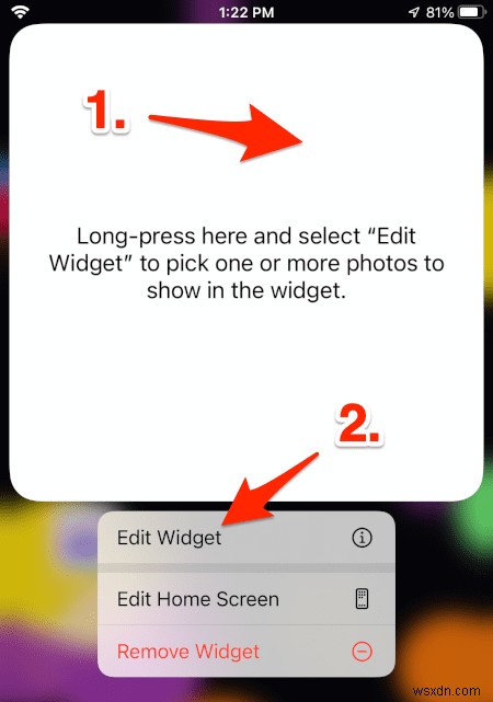 Tùy chỉnh tiện ích ảnh trên iOS:Chọn hình ảnh yêu thích của bạn cho màn hình chính