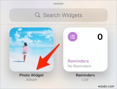 Tùy chỉnh tiện ích ảnh trên iOS:Chọn hình ảnh yêu thích của bạn cho màn hình chính