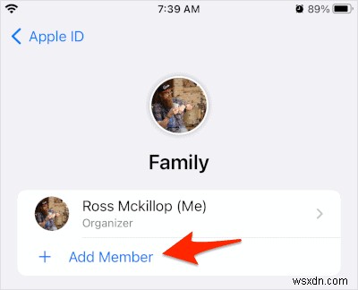 Dễ dàng chia sẻ dung lượng iCloud của bạn với bạn bè và gia đình 