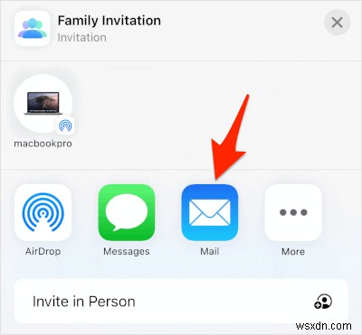 Dễ dàng chia sẻ dung lượng iCloud của bạn với bạn bè và gia đình 