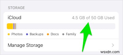 Dễ dàng chia sẻ dung lượng iCloud của bạn với bạn bè và gia đình 