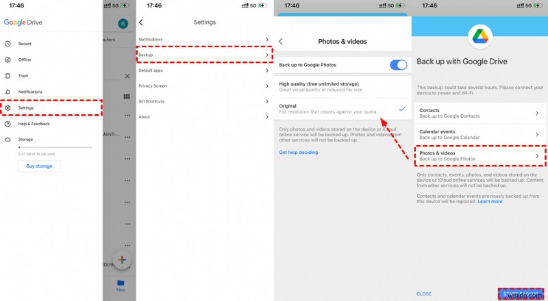 Chuyển ảnh trực tiếp từ iPhone sang Android trong khi vẫn giữ được chuyển động và âm thanh 