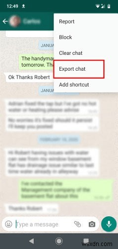 Chuyển WhatsApp từ Android sang iPhone mà không cần đặt lại iPhone của bạn
