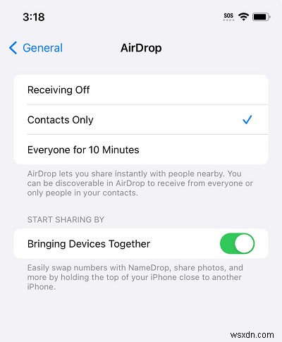 Chuyển liên hệ iPhone liền mạch:Không cần iCloud