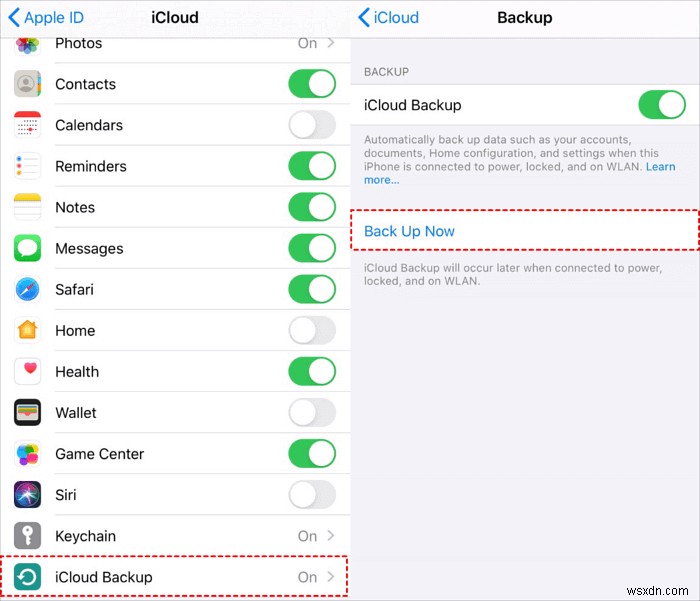 Hướng dẫn đầy đủ:Sao lưu iPhone của bạn một cách an toàn mà không cần máy tính hoặc iCloud 