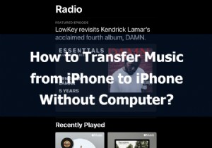 Truyền nhạc trực tiếp giữa các iPhone—Không cần máy tính 