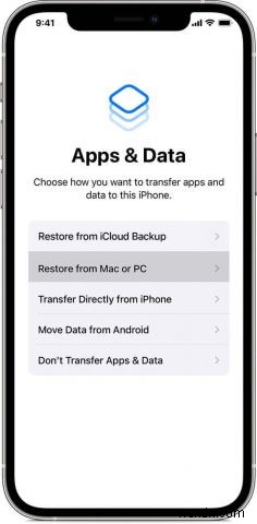 Truyền dữ liệu iPhone liền mạch mà không cần khởi động nhanh 