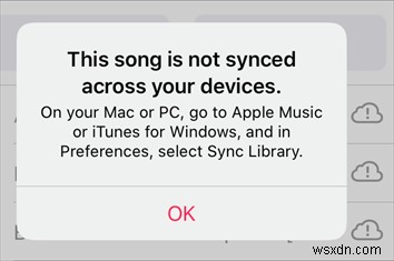 Giải quyết lỗi  Bài hát không được đồng bộ hóa trên các thiết bị  trên Apple Music – Hướng dẫn khắc phục nhanh 