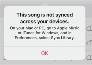 Giải quyết lỗi  Bài hát không được đồng bộ hóa trên các thiết bị  trên Apple Music – Hướng dẫn khắc phục nhanh 