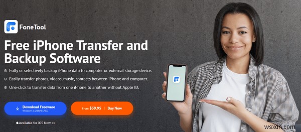Phần mềm kết nối iPhone-PC miễn phí hàng đầu năm 2026 – An toàn &đáng tin cậy 