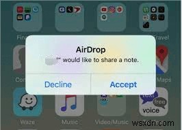 Cách AirDrop ghi chú giữa các iPhone:2 phương pháp đơn giản