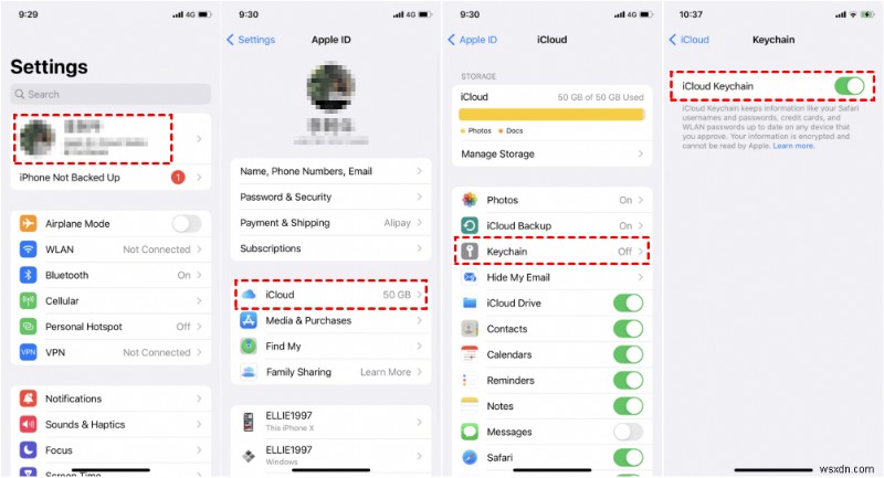 Khôi phục nhanh chóng mật khẩu đã lưu trên iPhone mới của bạn – 4 giải pháp đơn giản 