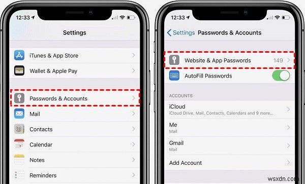 Khôi phục nhanh chóng mật khẩu đã lưu trên iPhone mới của bạn – 4 giải pháp đơn giản 