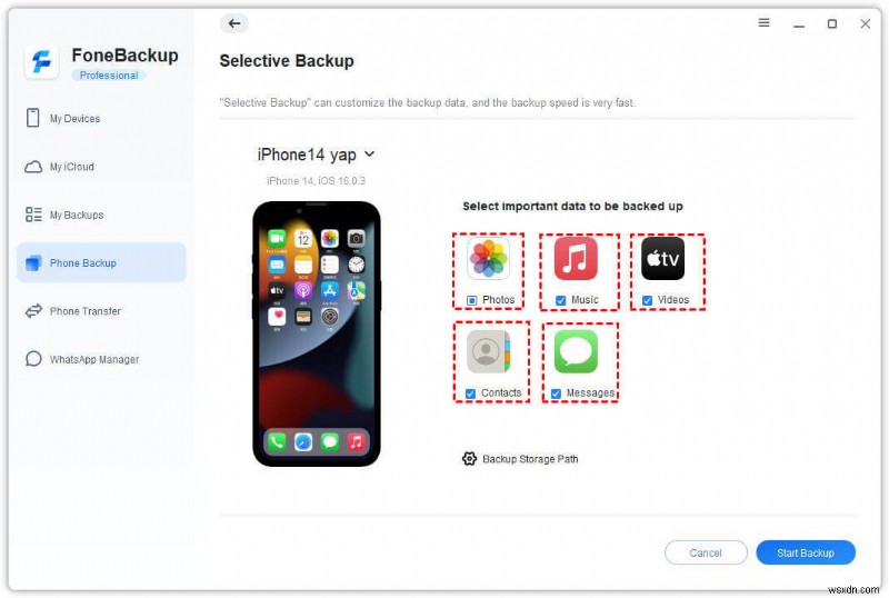 Sao lưu iPhone của bạn mà không cần iCloud:2 lựa chọn thay thế đáng tin cậy 