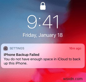 Cách khắc phục lỗi sao lưu iCloud ngay cả khi có nhiều dung lượng 