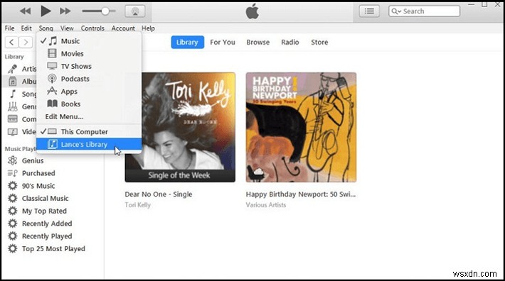 Chia sẻ thư viện iTunes của bạn giữa hai người dùng trong 3 bước đơn giản 