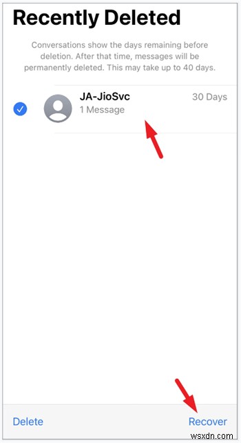 Khôi phục tin nhắn văn bản trên iPhone đã xóa:Hướng dẫn từng bước 