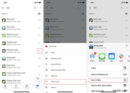 Cách lưu video Google Drive trực tiếp vào Camera Roll của iPhone 