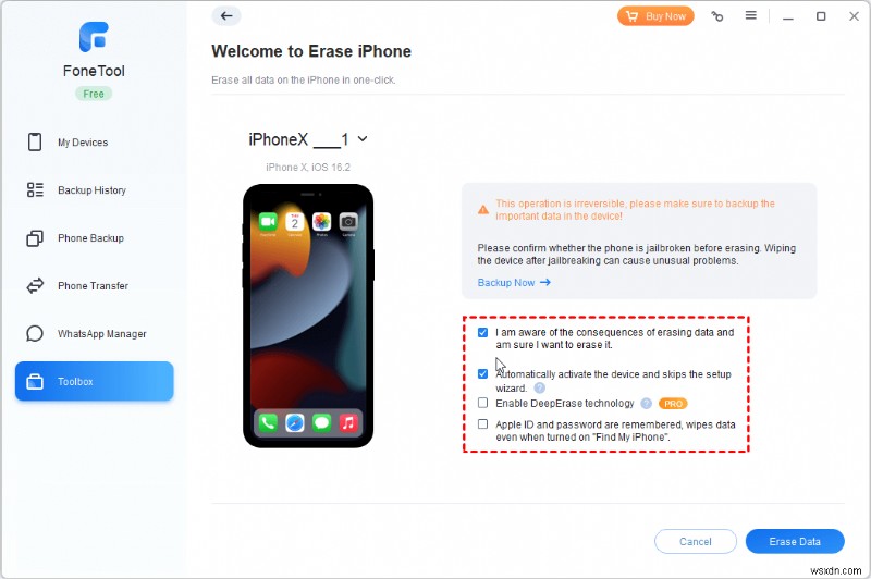 Khôi phục cài đặt gốc cho iPod Touch của bạn để khôi phục cài đặt gốc 