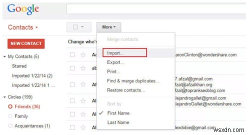 Nhập danh bạ Android từ CSV:3 phương pháp đã được chứng minh 