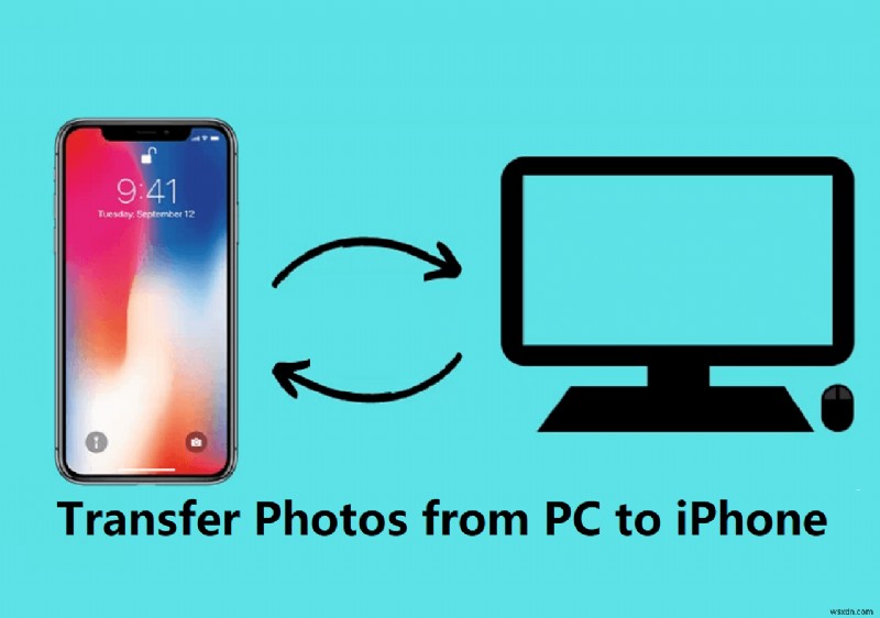 Cách khắc phục đơn giản để chuyển ảnh từ PC sang iPhone 