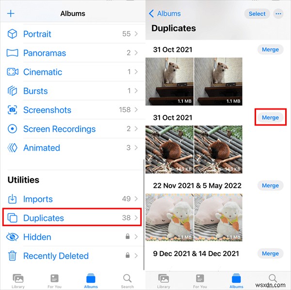 Khôi phục ảnh trùng lặp bị thiếu trong iOS 16 – Khắc phục nhanh từng bước 