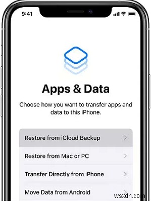 Giải quyết Không thể hoàn tất quá trình chuyển giao – Giải thích vấn đề lưu trữ iPhone