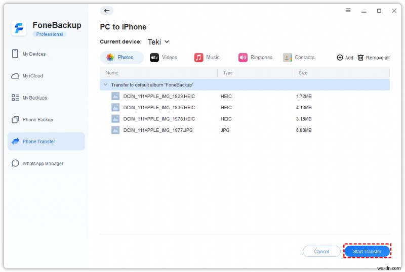 Di chuyển liền mạch ảnh, ghi chú và nhiều nội dung khác từ Android sang iPhone cũ của bạn—Không cần thiết lập lại