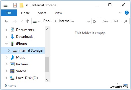 7 cách khắc phục đã được chứng minh cho tình trạng bộ nhớ iPhone trống khi kết nối với Windows 10/11 