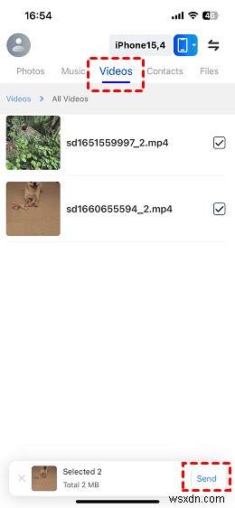 Video AirDrop bị thiếu? Tìm MP4 của bạn trên iPhone 6 