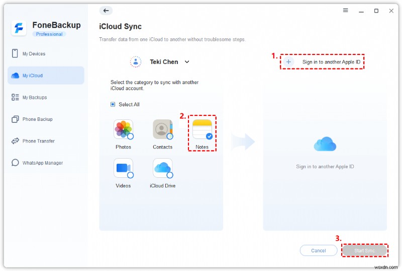 Chuyển ghi chú giữa các tài khoản iCloud:4 phương pháp đã được chứng minh